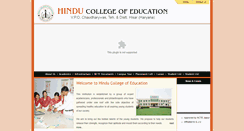 Desktop Screenshot of hinducoe.com